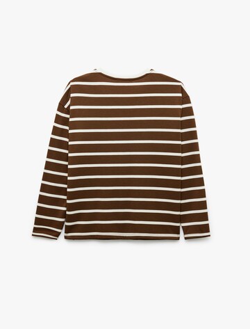 Koton T-Shirt in Braun