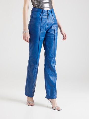 Hosbjerg Regular Broek 'Maggie' in Blauw: voorkant