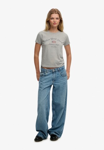 pelēks Superdry & Co T-Krekls 'ATH ESS'