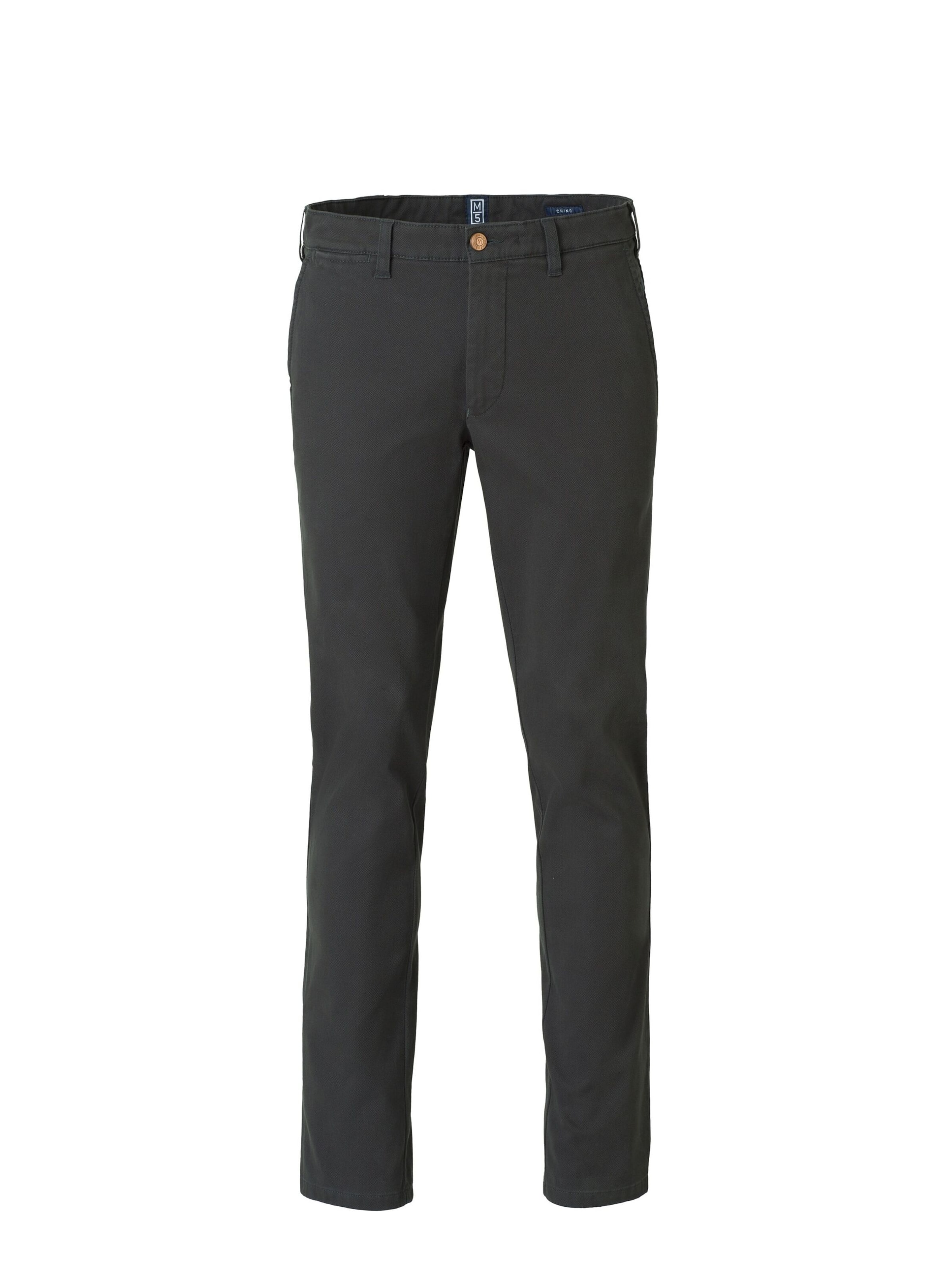 Pantalon chino 'M5' MEYER en gris : devant