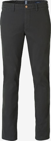 MEYER Chino trousers 'M5' in Grey: front