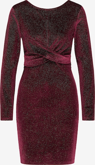 Rochie MYMO pe roșu-violet, Vizualizare produs
