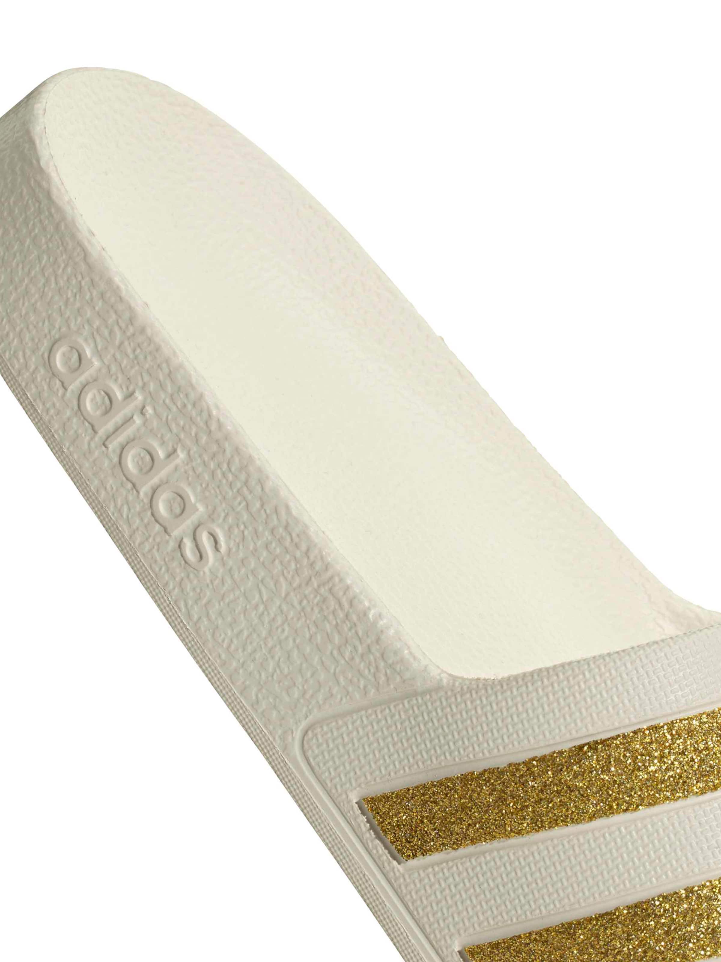 ADIDAS SPORTSWEAR Μιούλ 'ADILETTE AQUA' σε λευκό