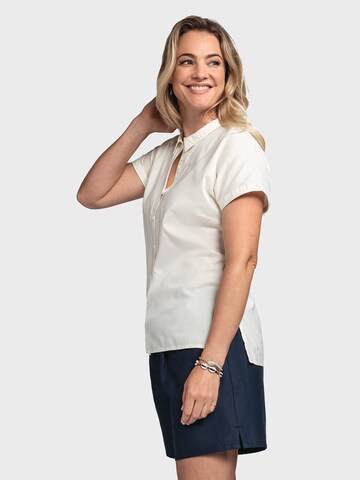 Schöffel Multifunctionele blouse 'Palma' in Wit