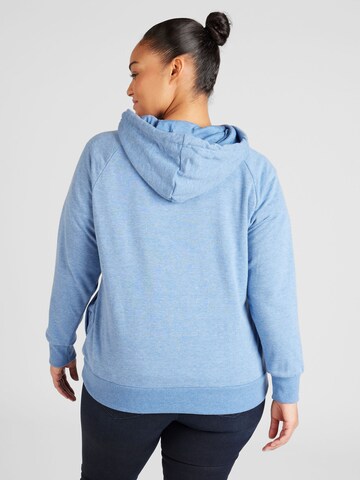 ONLY Carmakoma Sweatshirt 'CARLAMILLE' in Blau