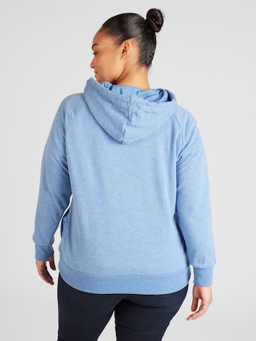 ONLY Carmakoma Sweatshirt 'CARLAMILLE' in Blauw