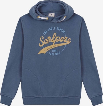 Scalpers Sweatshirt 'Wild' in Blue: front