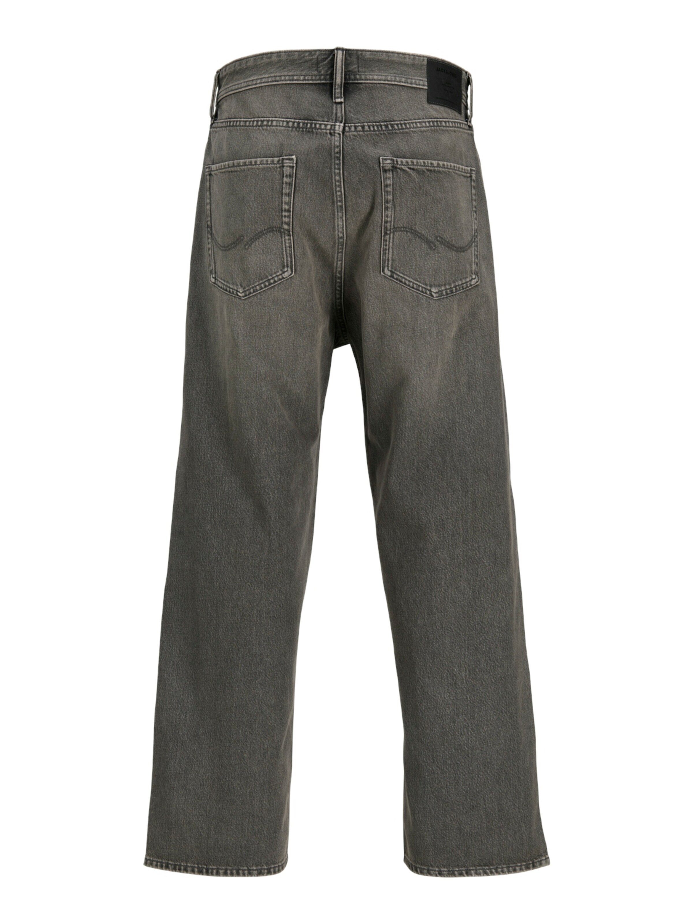 JACK & JONES Loosefit Farkut 'JJIron JJOriginal' värissä musta