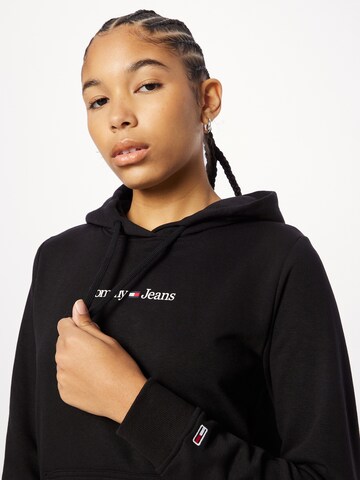 Tommy Jeans Sweatshirt in Schwarz