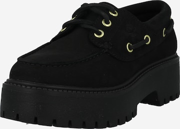 TIMBERLAND Lace-Up Shoes 'STONE STREET' in Black: front