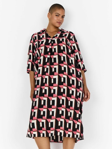 Robe ' WA-SARENA 3 ' Wasabi Concept en rose : devant