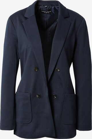 Blazer 'Ponte' Dorothy Perkins en bleu : devant