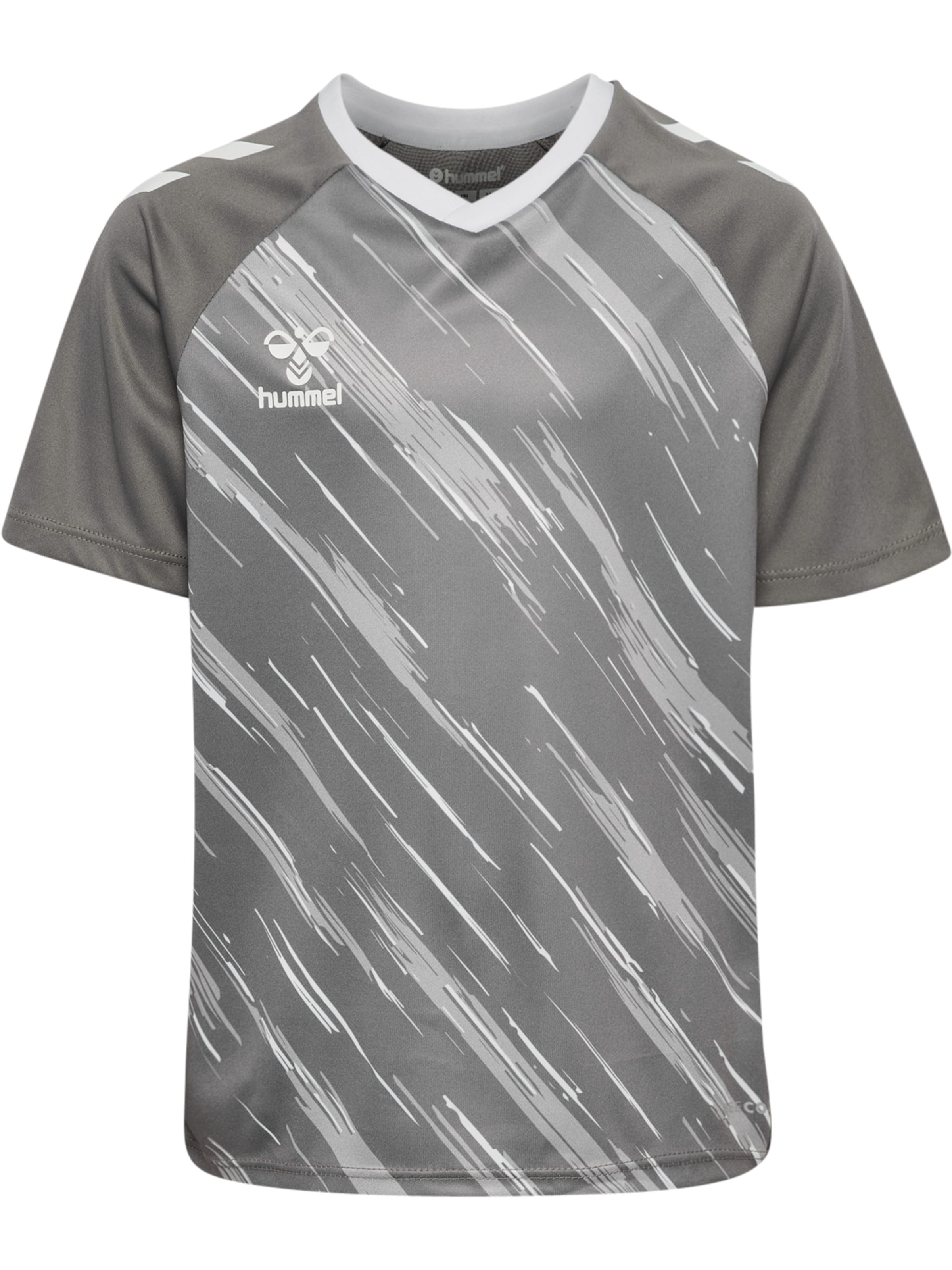 Hummel Functioneel shirt in Grijs: voorkant