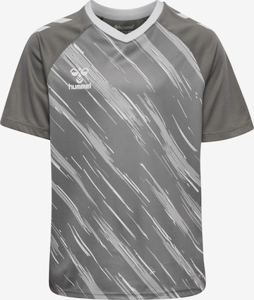 Hummel Functioneel shirt in Grijs: voorkant