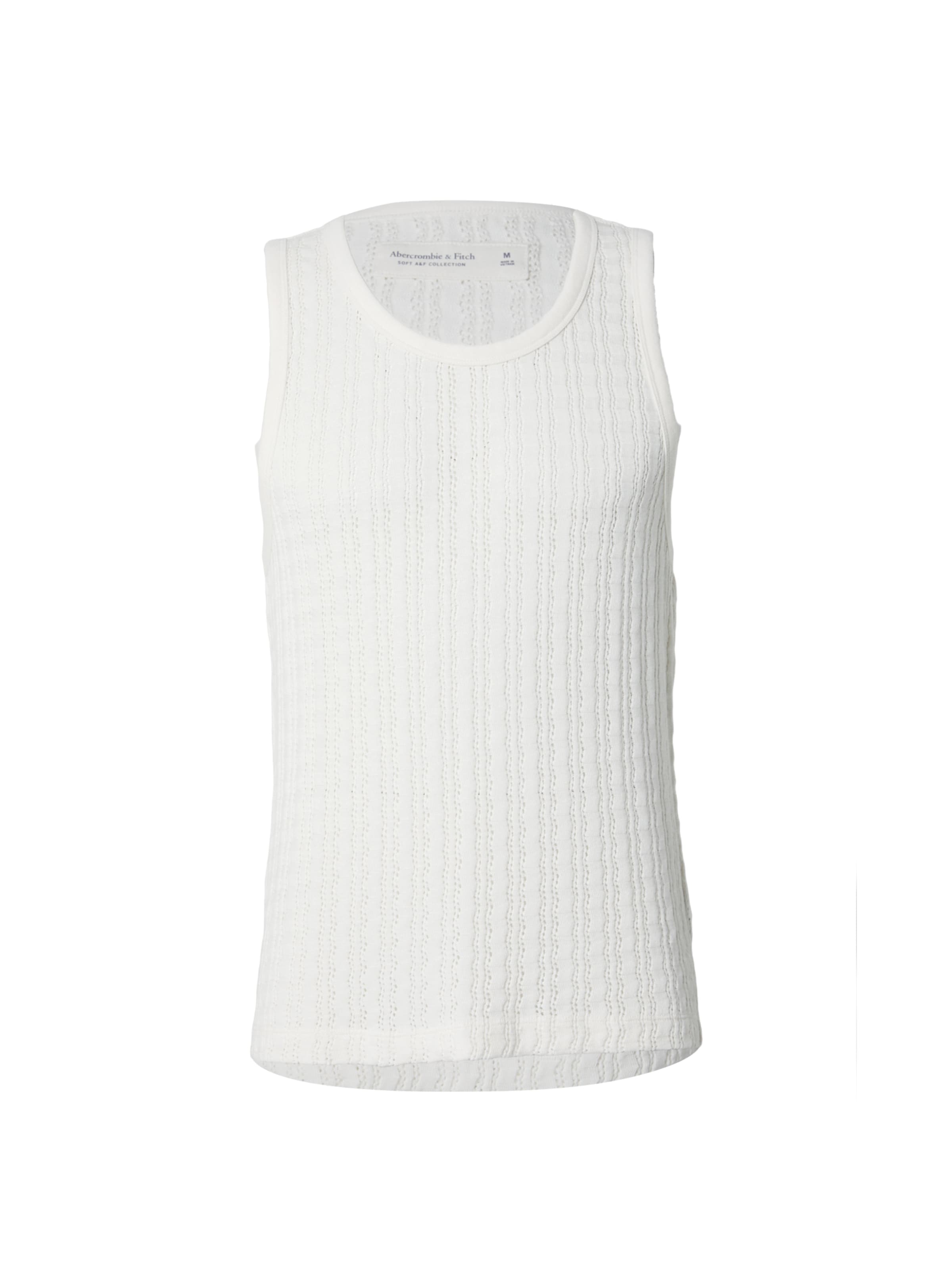 Abercrombie & Fitch Футболка в Белый: спереди