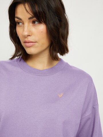 mazine Sweatshirt 'Kuna' in Purple