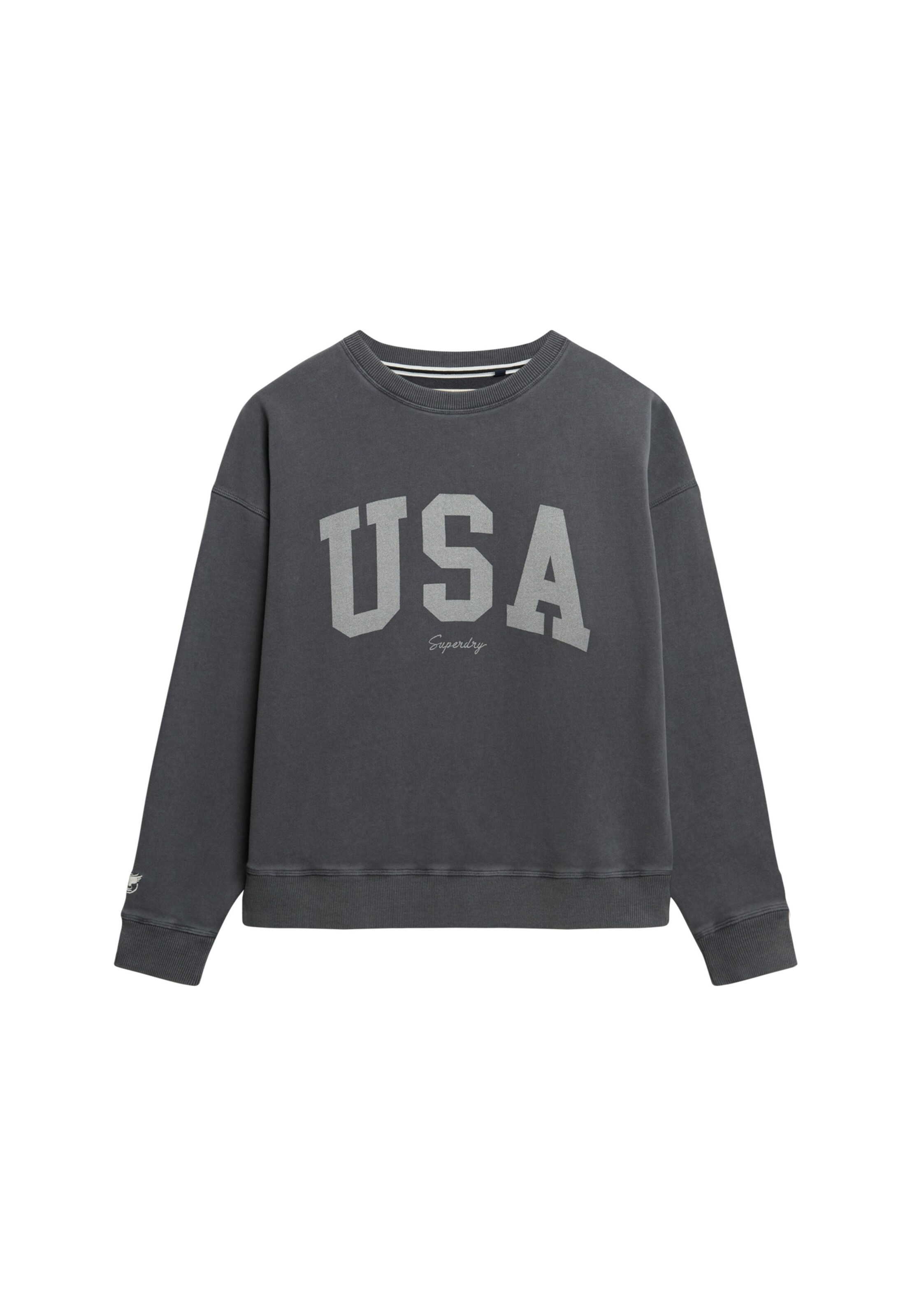 Sweat-shirt Superdry & Co en vert : devant