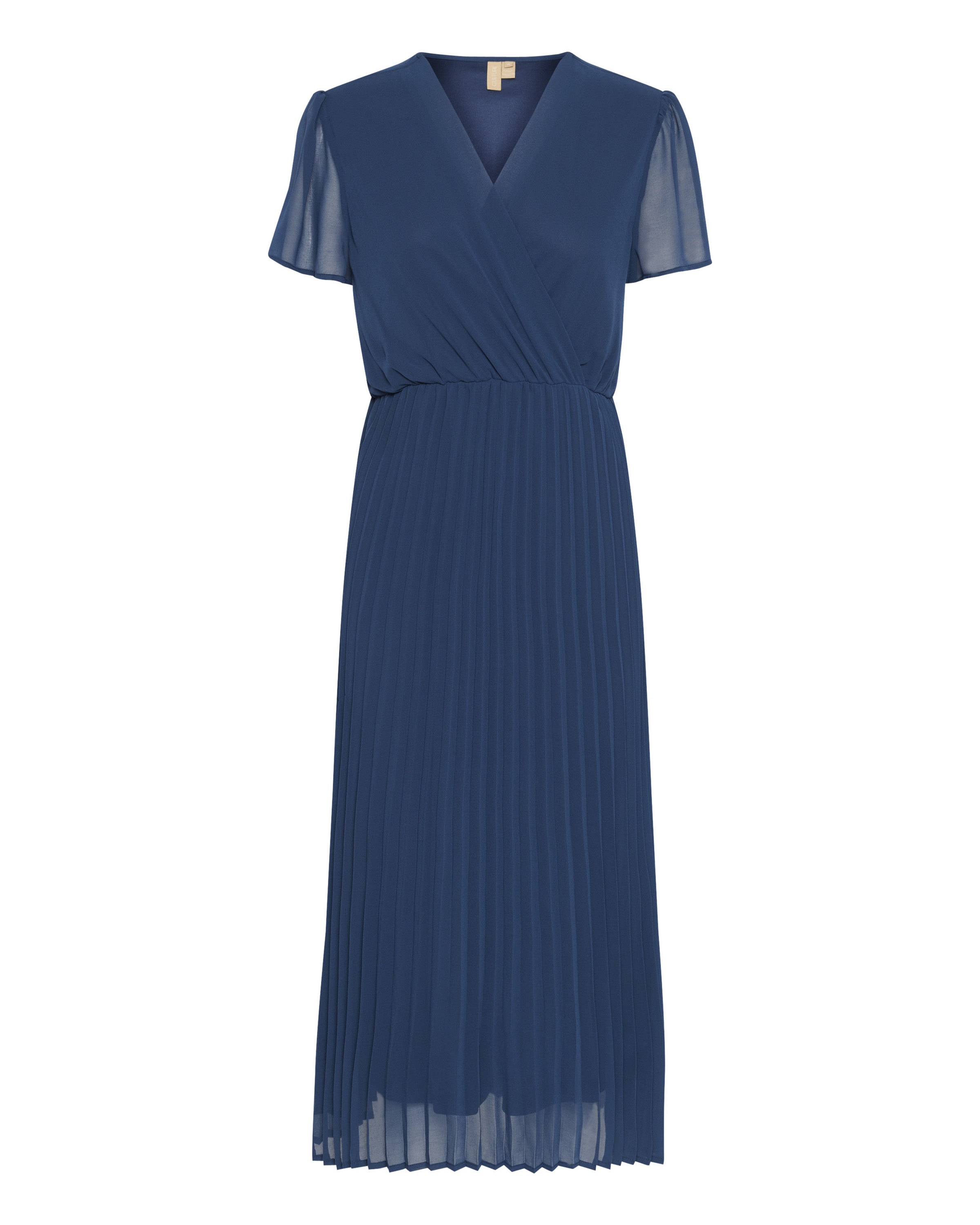 CULTURE Jurk 'Uni Cheila' in Blauw: voorkant