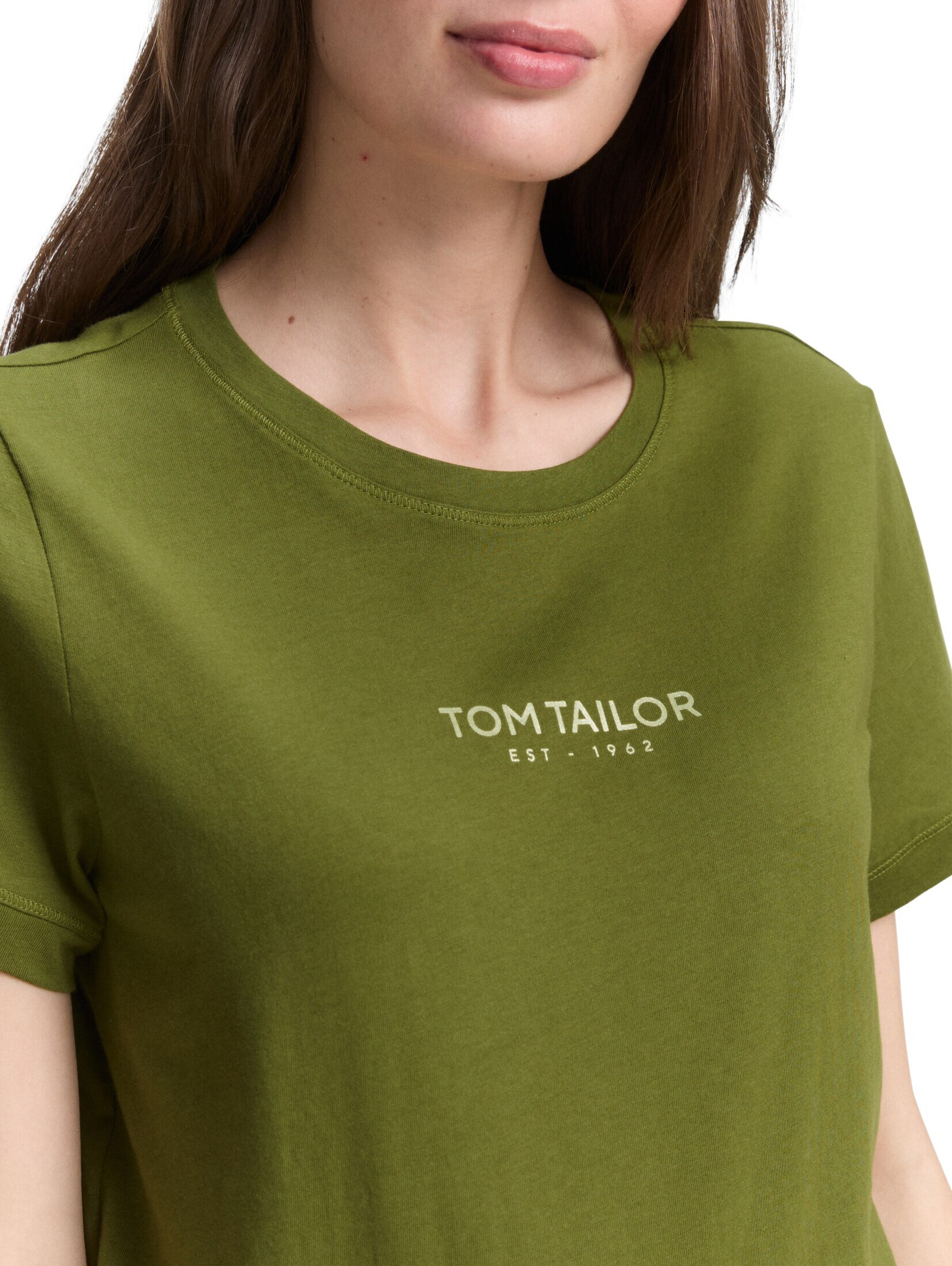 TOM TAILOR T-shirt i grön