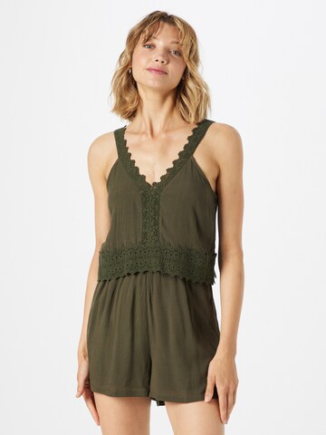 Tuta jumpsuit 'Gisa' di ABOUT YOU in verde: frontale