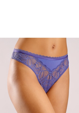 LASCANA Thong in Blue: front