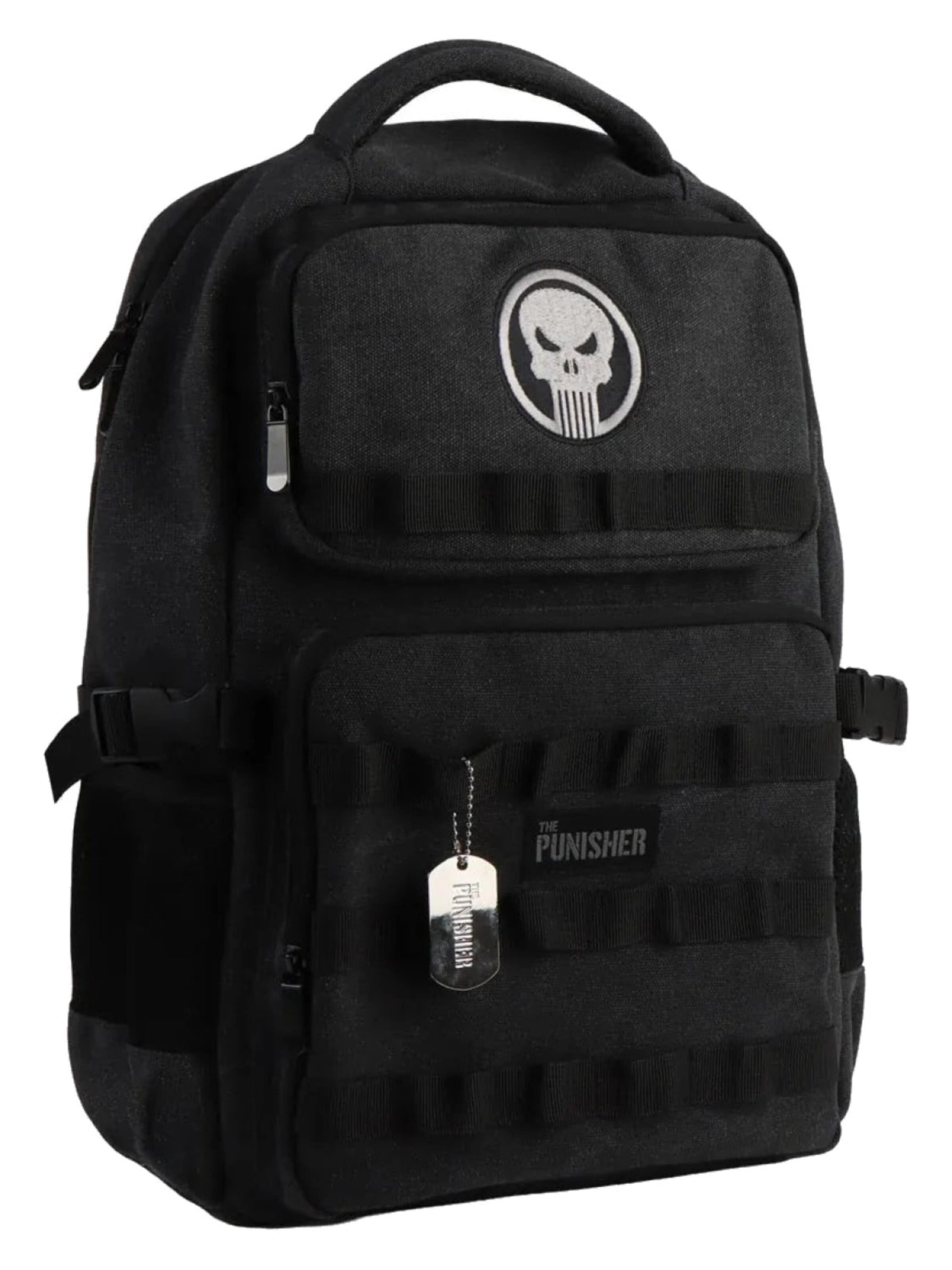 Sac à dos 'The Punisher Schedellogo' Marvel Avengers en noir