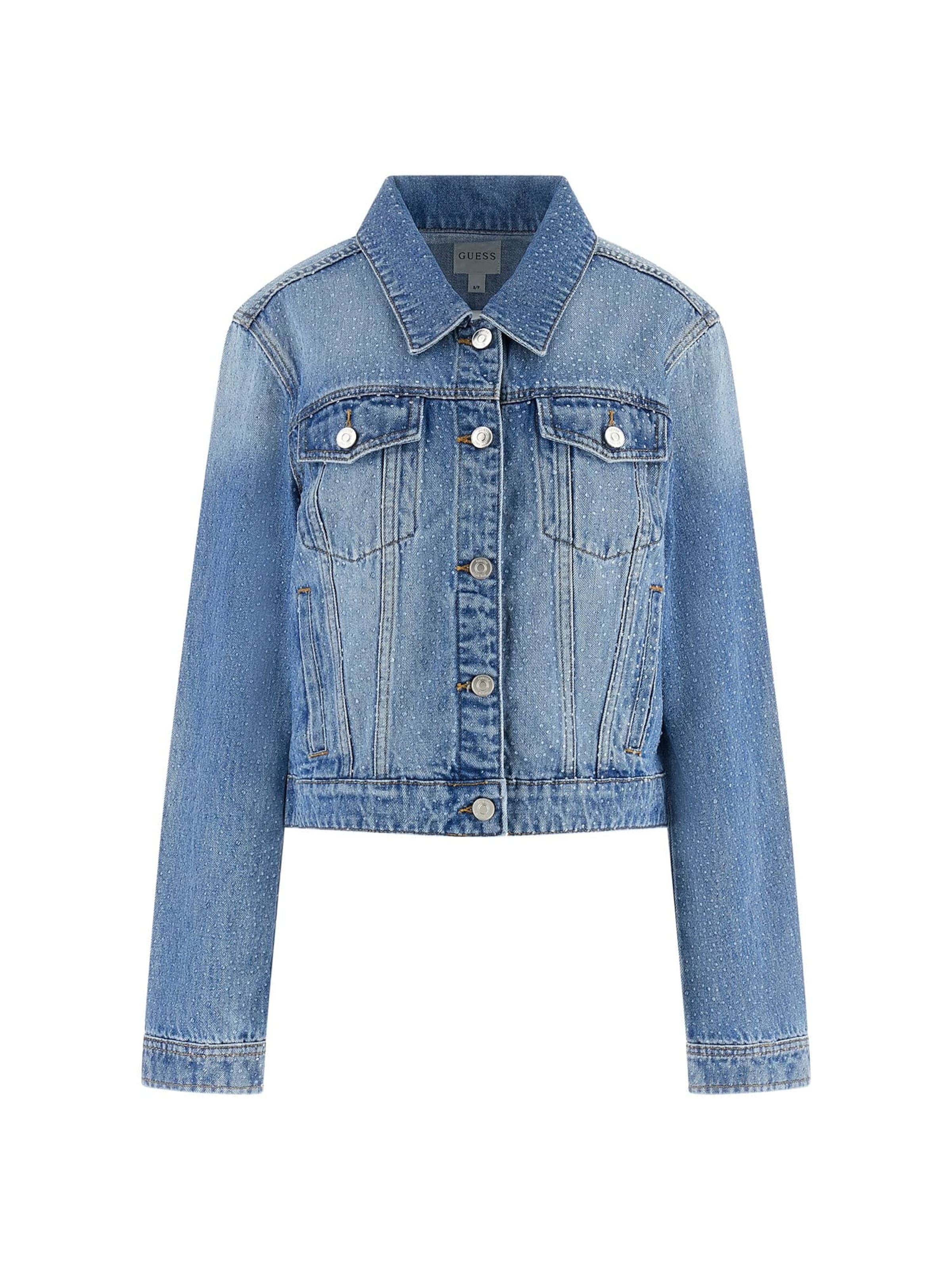 GUESS Jacke 'LOLA' in Blau: Vorderseite