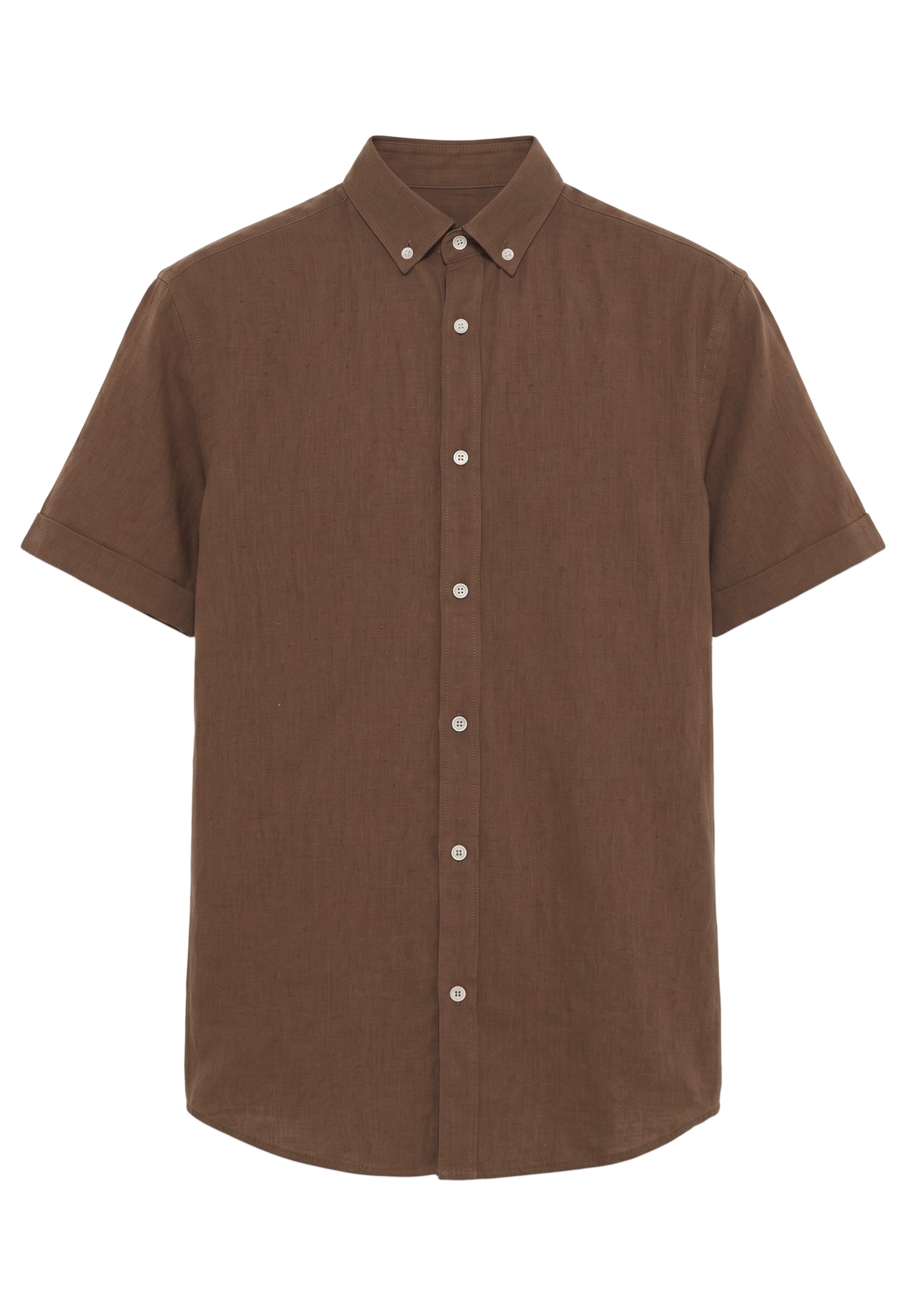 Felix Hardy Regular Fit Forretningsskjorte i brun: forside