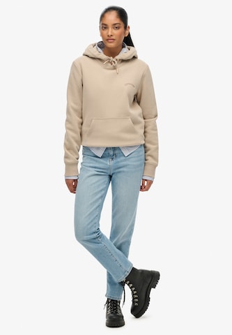 Superdry Sweatshirt 'Essential' in Beige