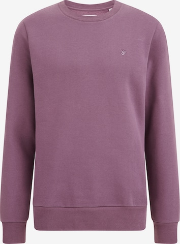 WE Fashion - Sweatshirt em roxo: frente