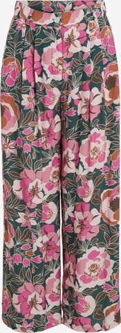 VILA - Pierna ancha Pantalón plisado 'Nusia' en Mezcla de colores: frente