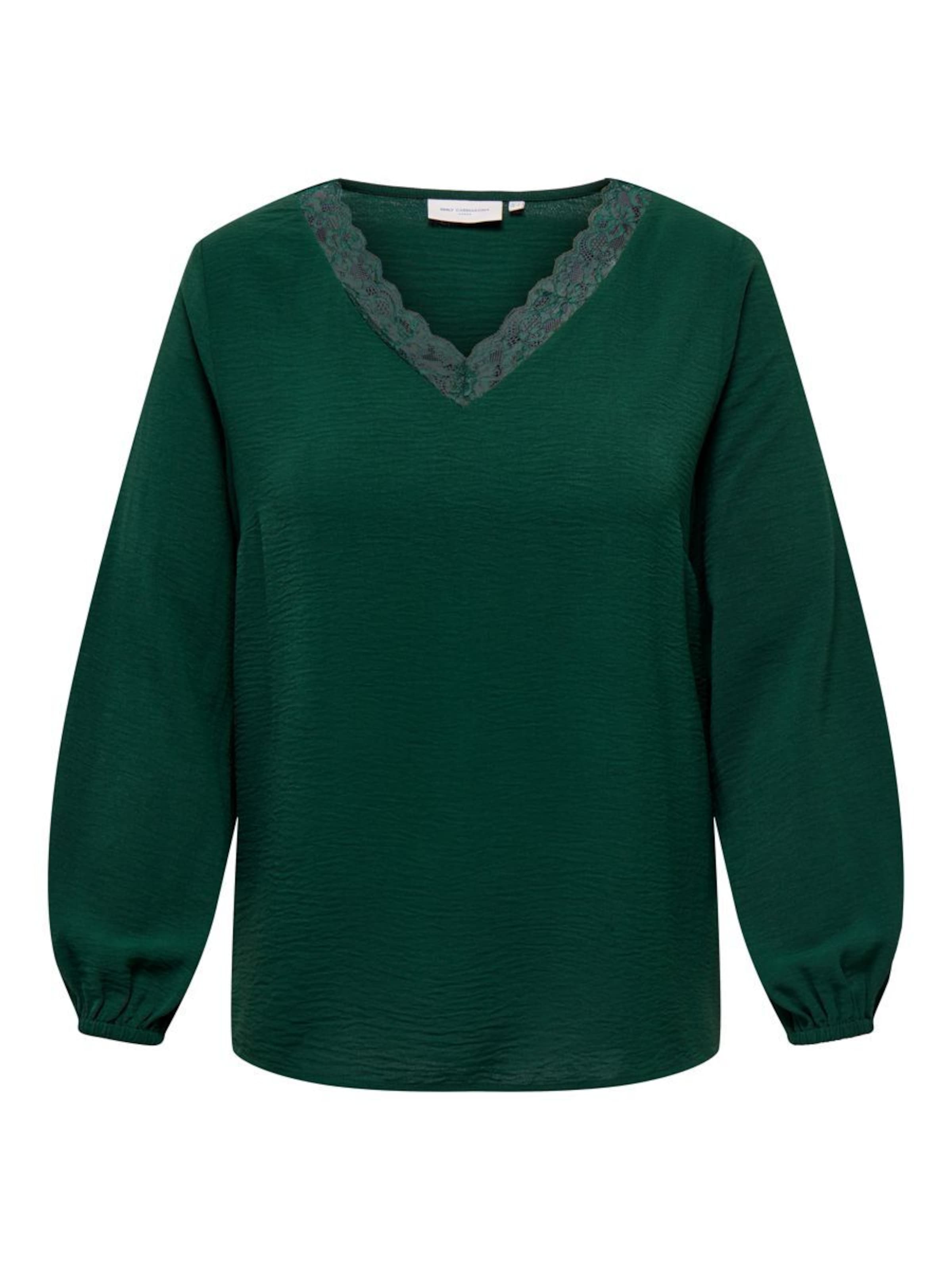 ONLY Carmakoma - Jersey en verde: frente