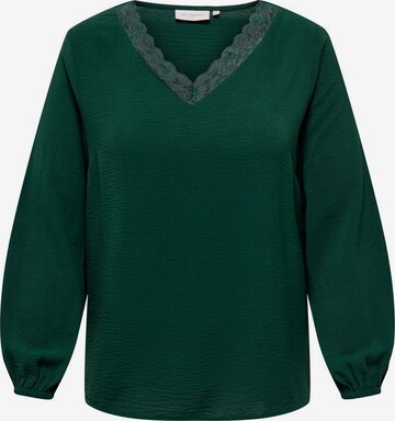 ONLY Carmakoma Sweater in Green: front