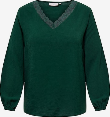 ONLY Carmakoma Sweater in Green: front