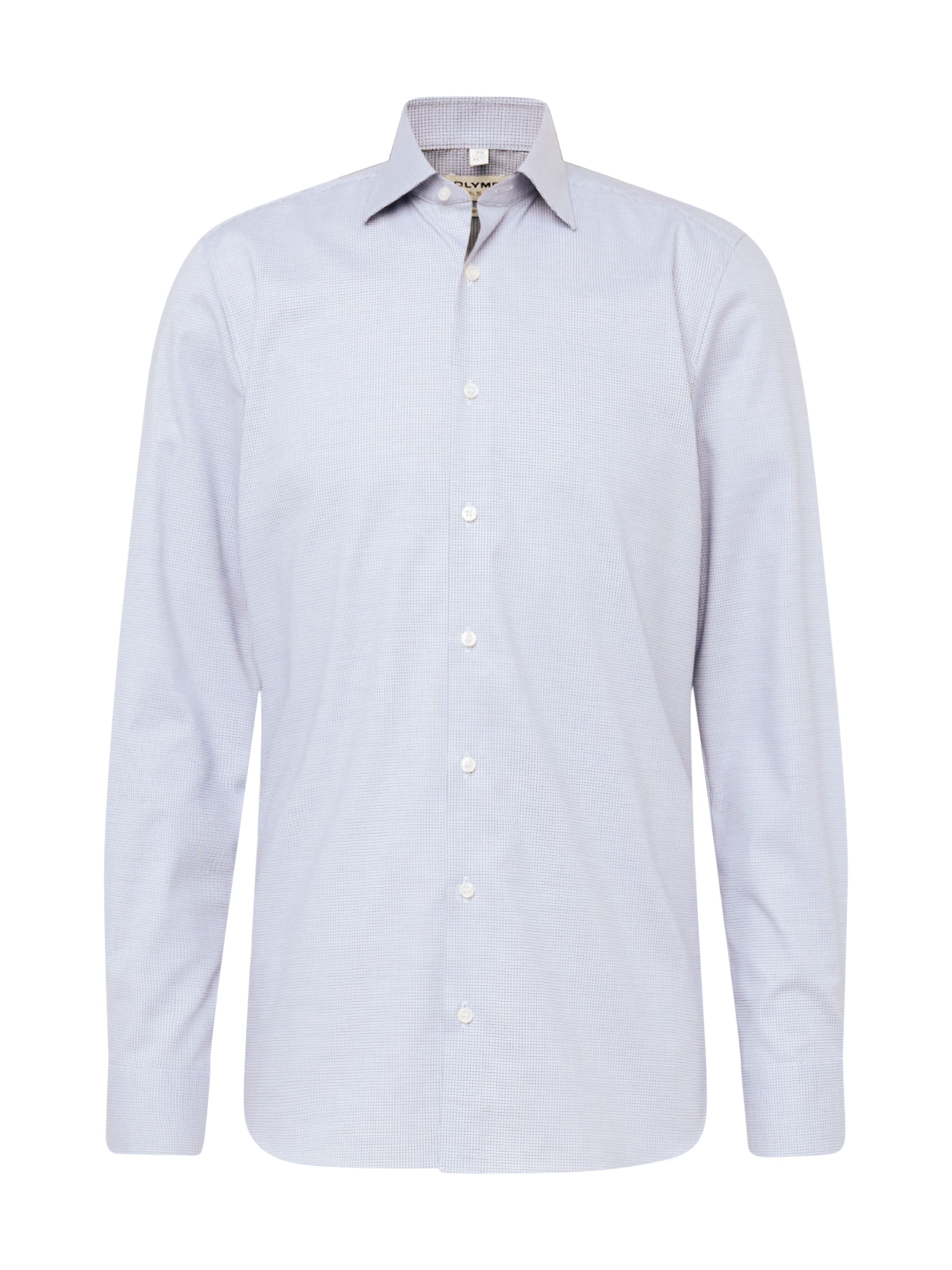 OLYMP Slim Fit Hemd in Blau: Vorderseite