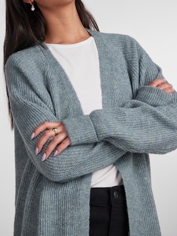 PIECES Knit Cardigan 'Ellen' in Grey