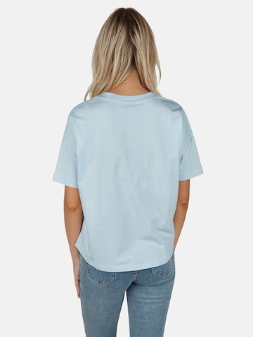 salzhaut T-Shirt 'Leev' in Blau