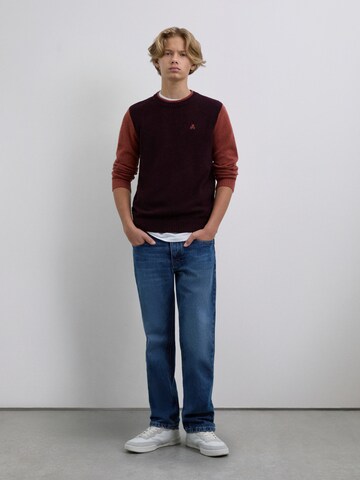 Scalpers Pullover in Braun: Vorderseite