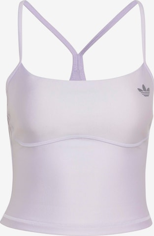 ADIDAS PERFORMANCE Sports Top in Purple: front