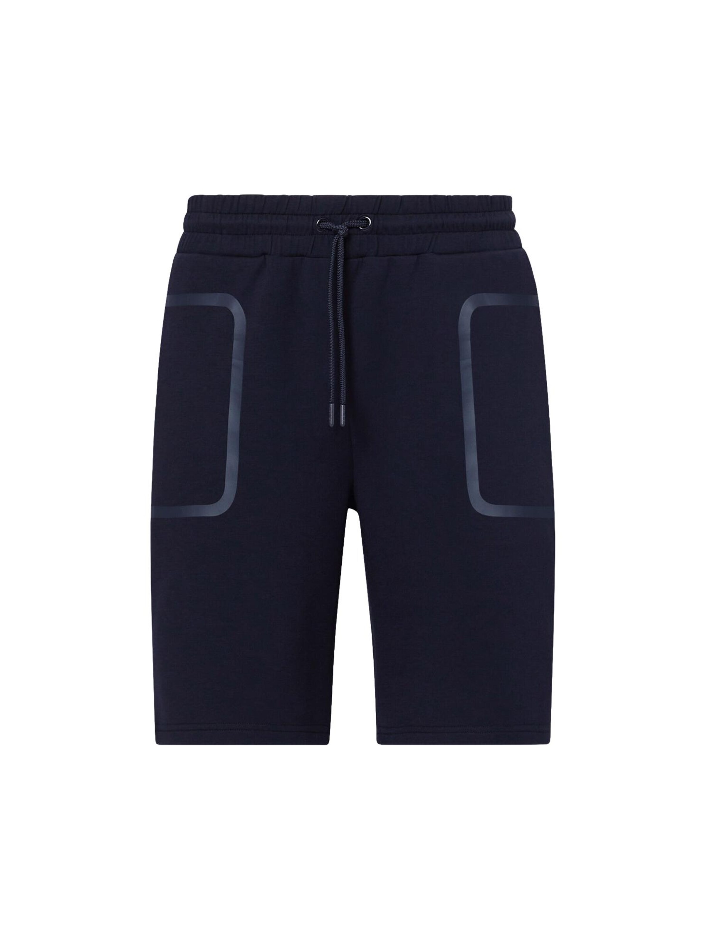Regular Pantalon de sport 'PEUTEREY MITCHEL 03 BERMUDA' Peuterey en bleu : devant