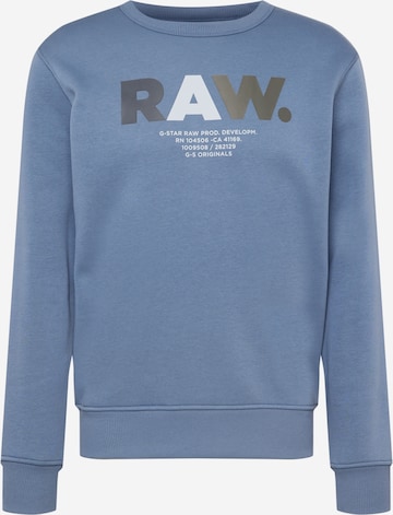 G-Star RAW Tréning póló - kék: elől