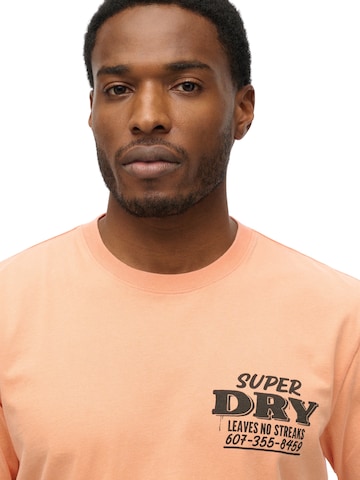 Maglietta 'Trade Tools' di Superdry in arancione