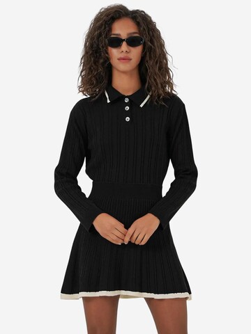 Bigdart Kostüm in Schwarz: Vorderseite