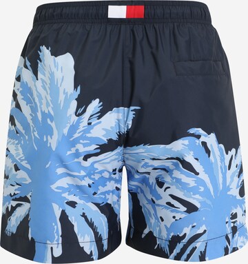 TOMMY HILFIGER Badeshorts in Blau