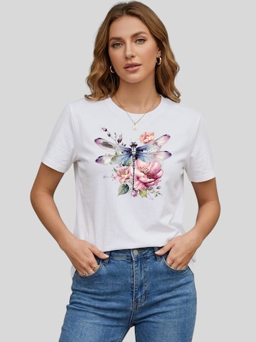 T-shirt 'Short Sleeve' LapaPlus en blanc
