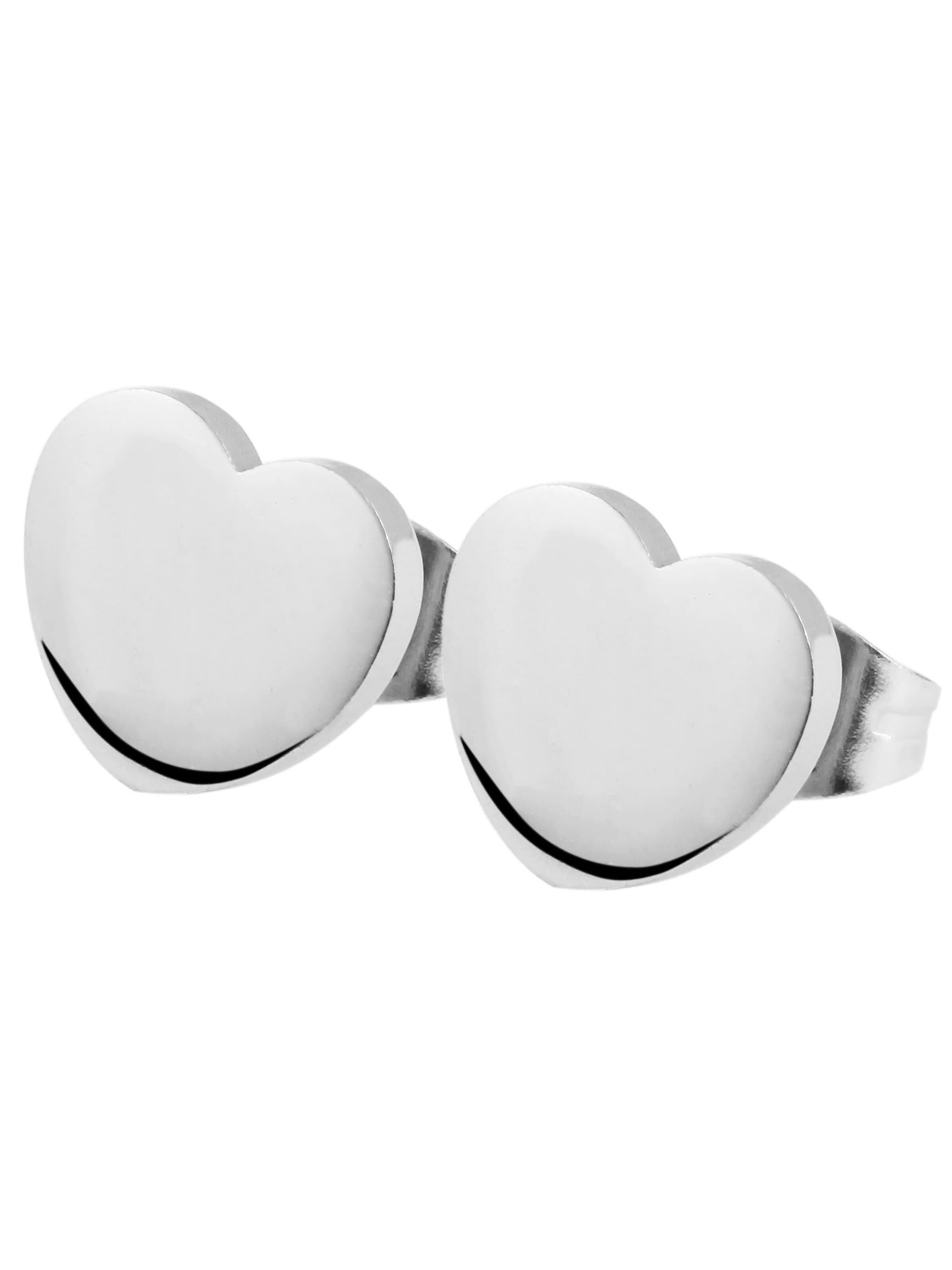 Akzent Earrings 'Krystle, Ionenplattierung' in Silver: front