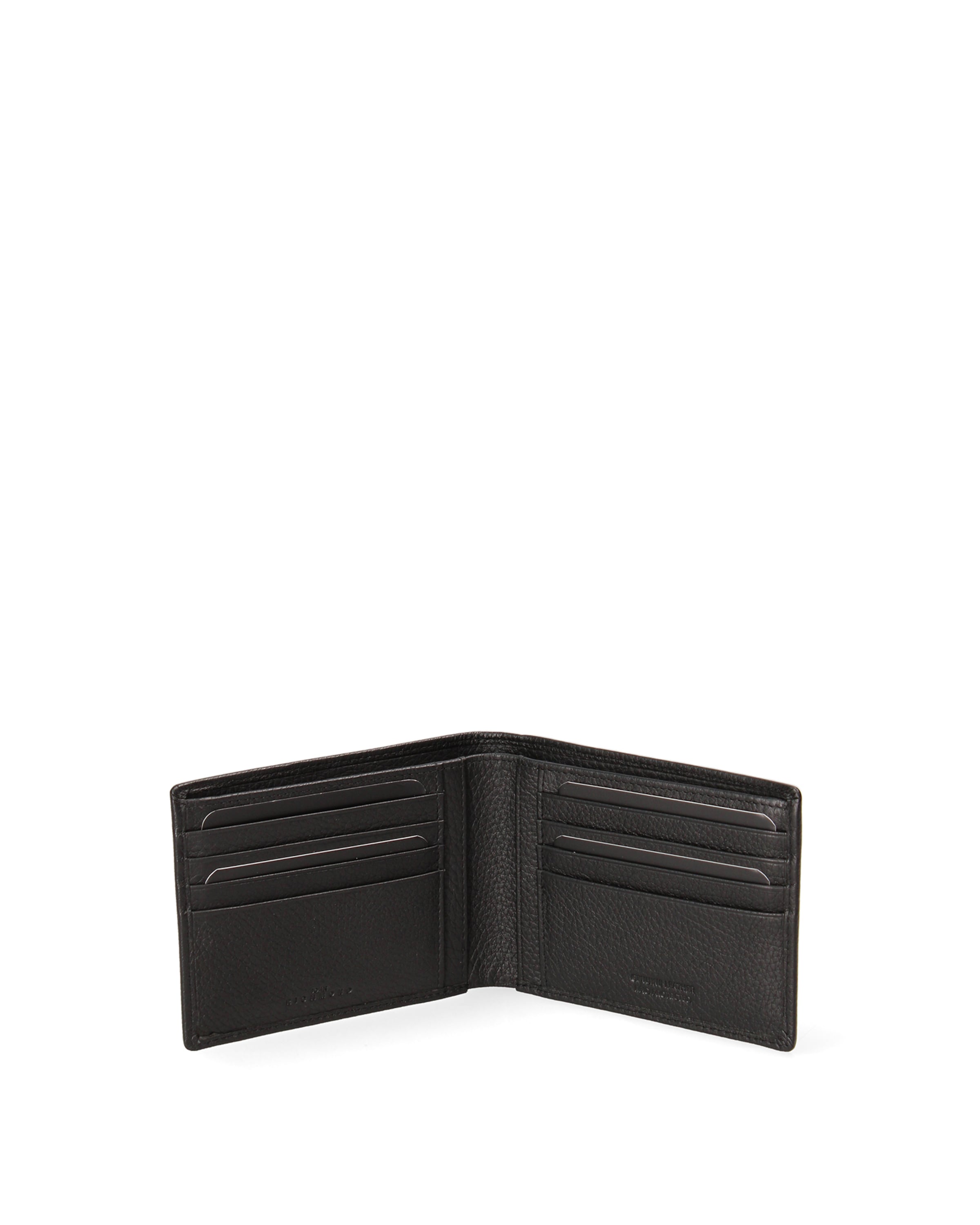 John Richmond Wallet in Black: front