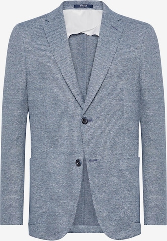 Coupe slim Veste de costume Boggi Milano en bleu : devant