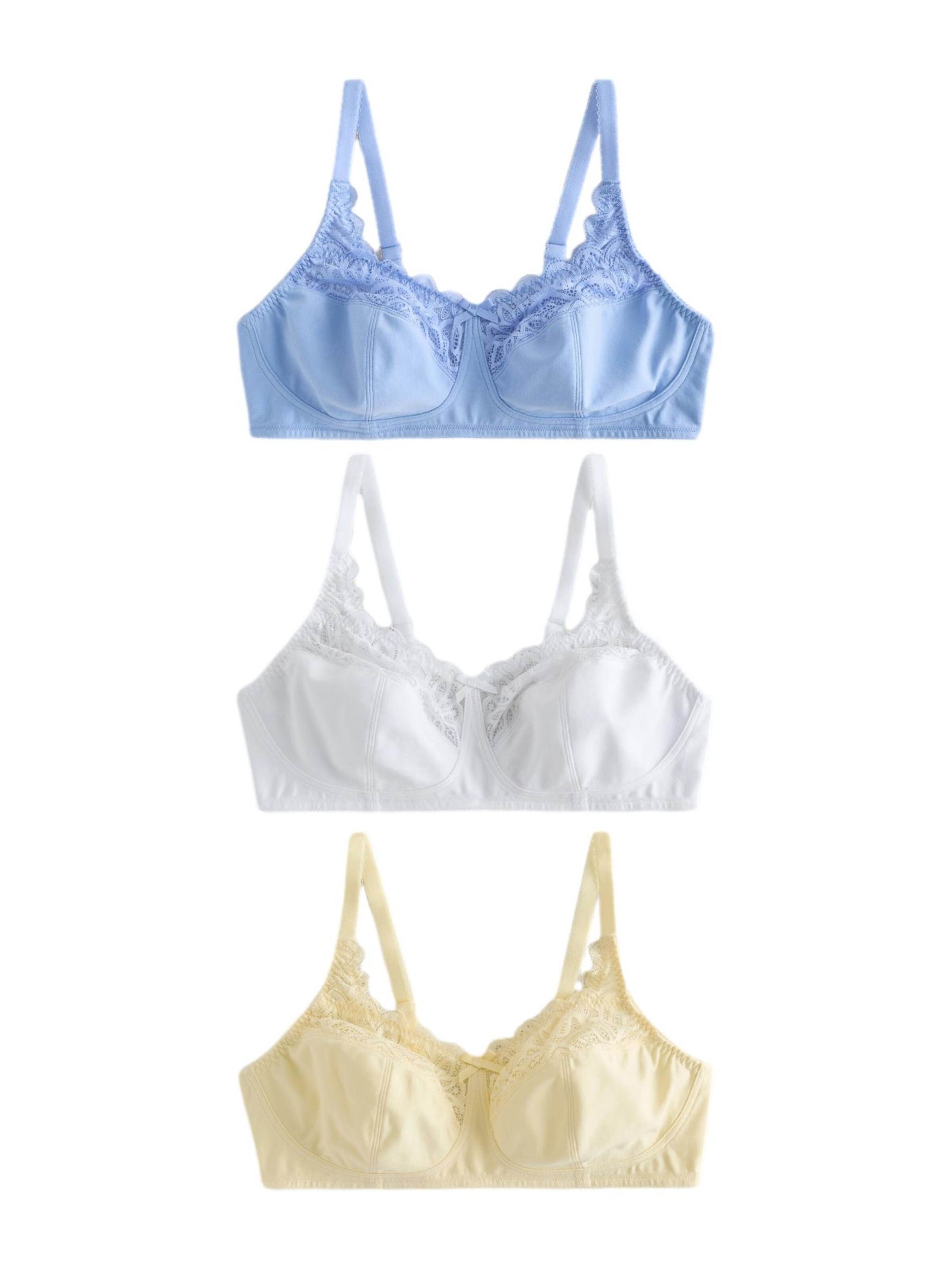 Next Bra in Blue: front