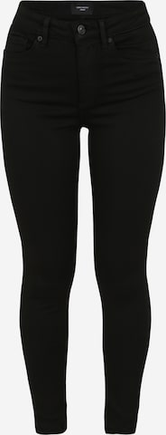 Vero Moda Petite Skinny Broek 'Sophia' in Zwart: voorkant